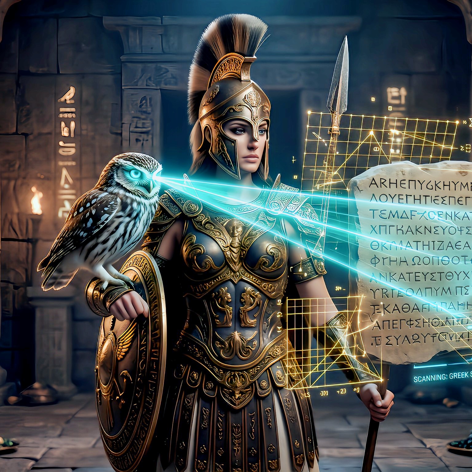 Under Athena's Gaze(ACHRAG Official  English Thema Song Big Band Jazz arrange) artwork