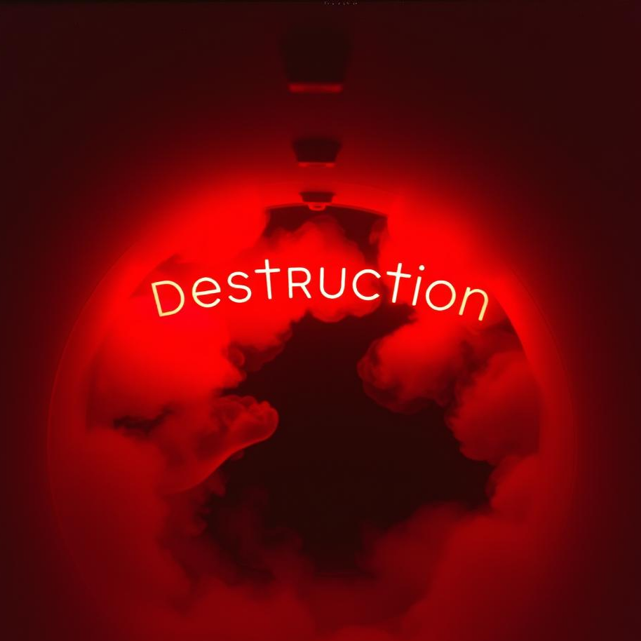 Destruction artwork