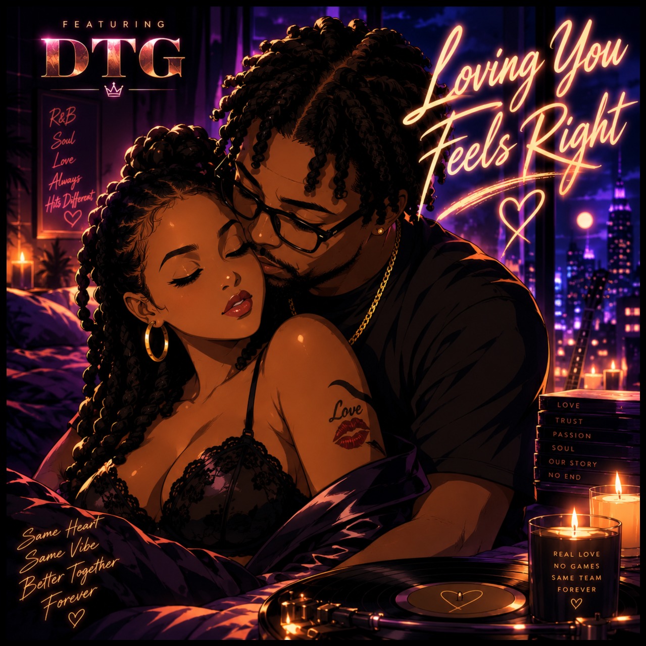 Loving You Feels Right artwork