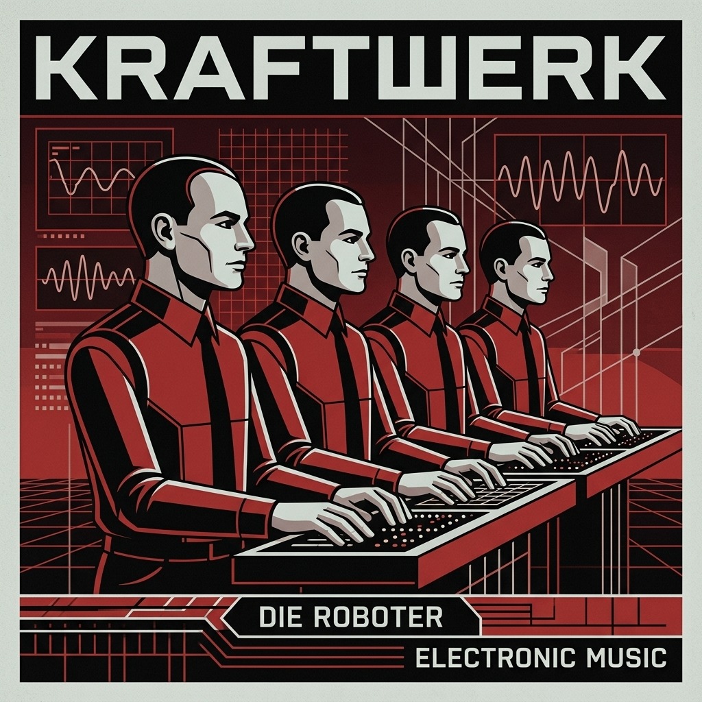 The Omen (Kraftwerk) artwork