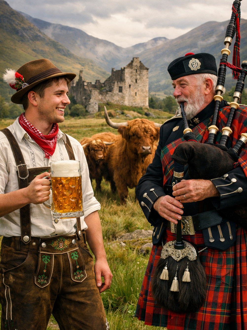 A German in Scotland [#FNC26] artwork