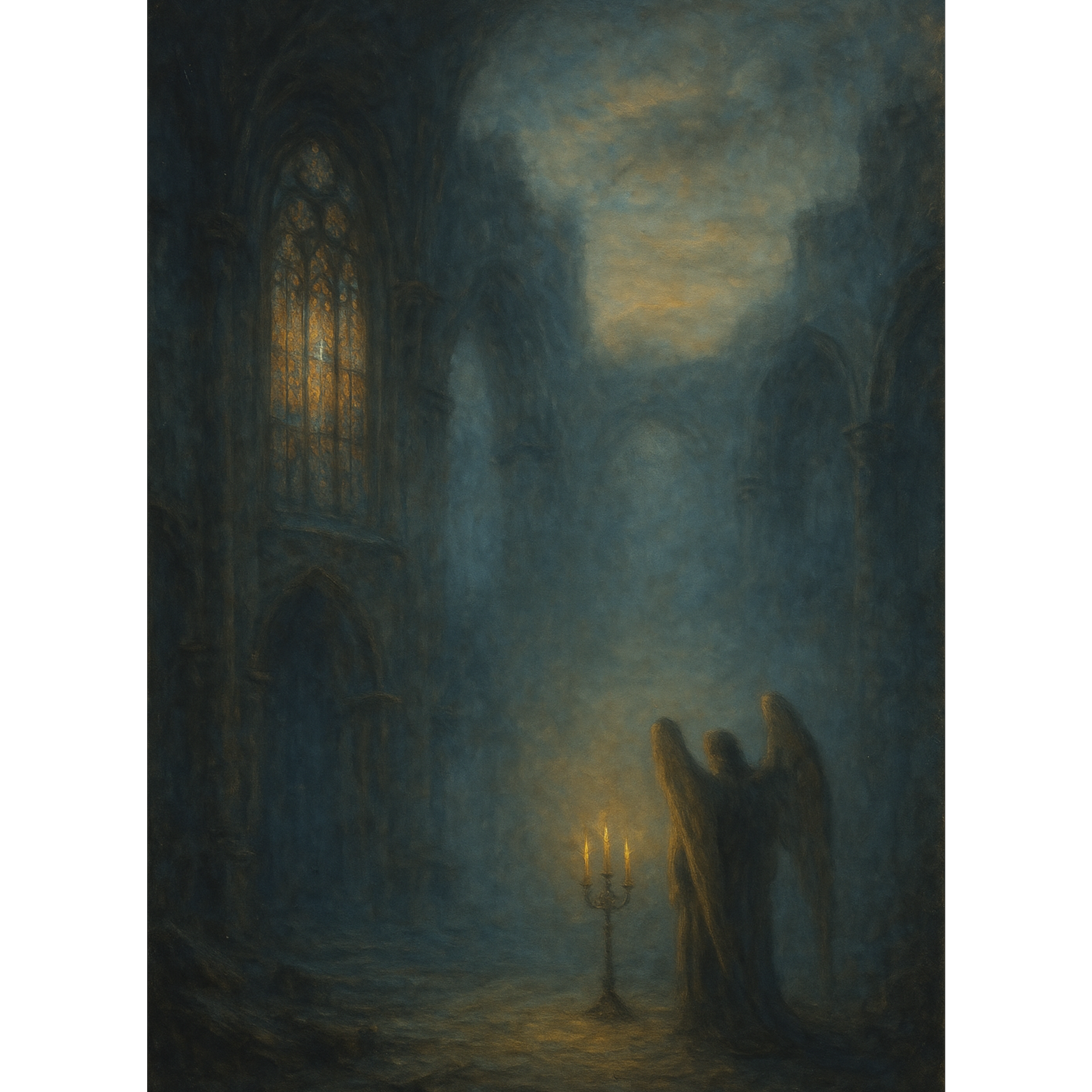 Le Crépuscule des Anges. artwork