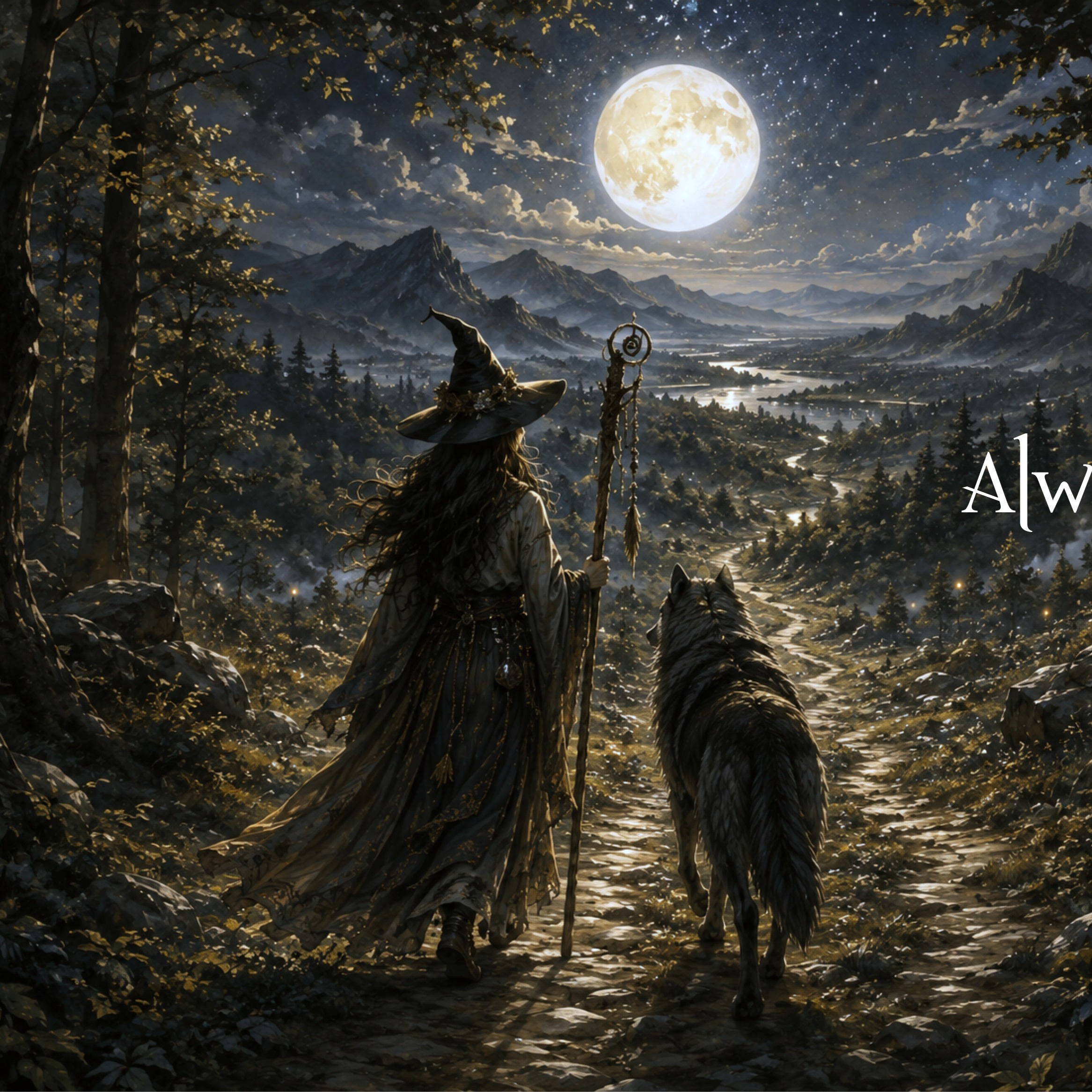 Always on my path artwork