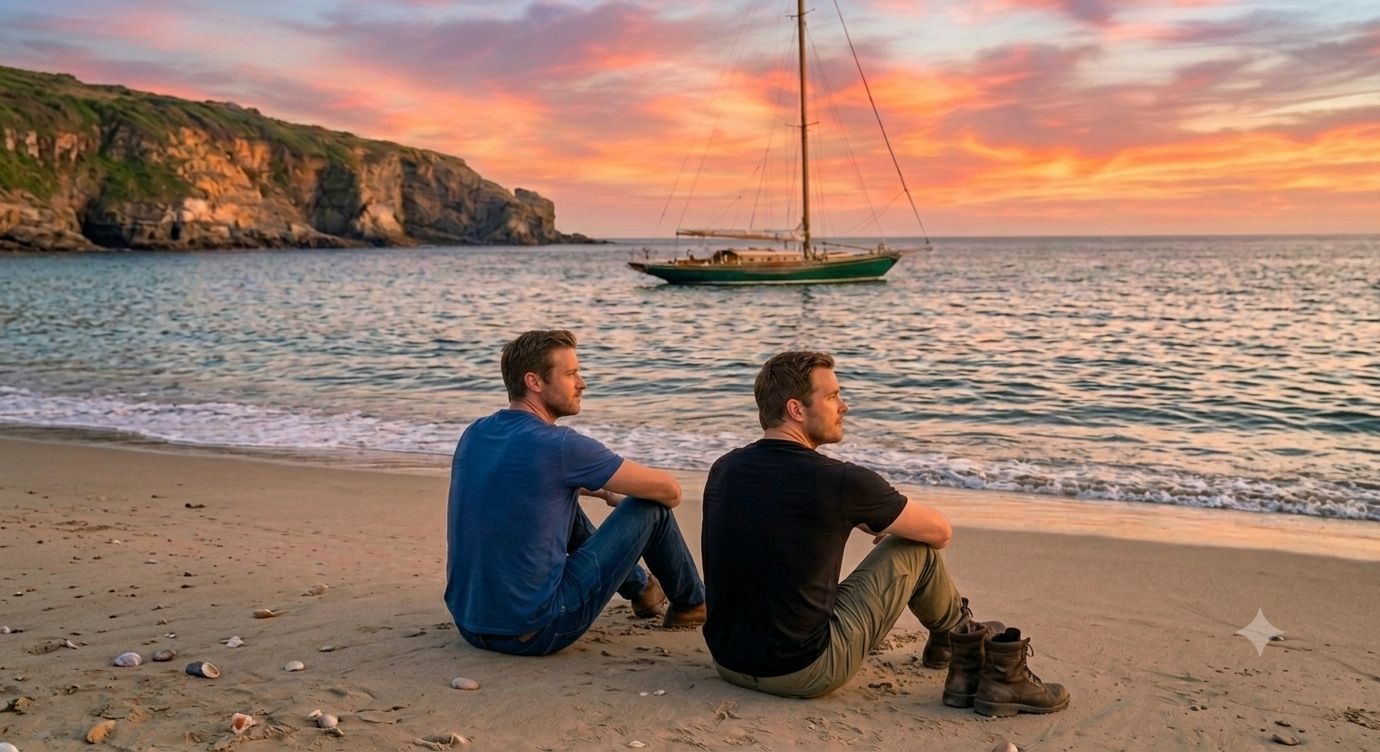 Left the Shore artwork