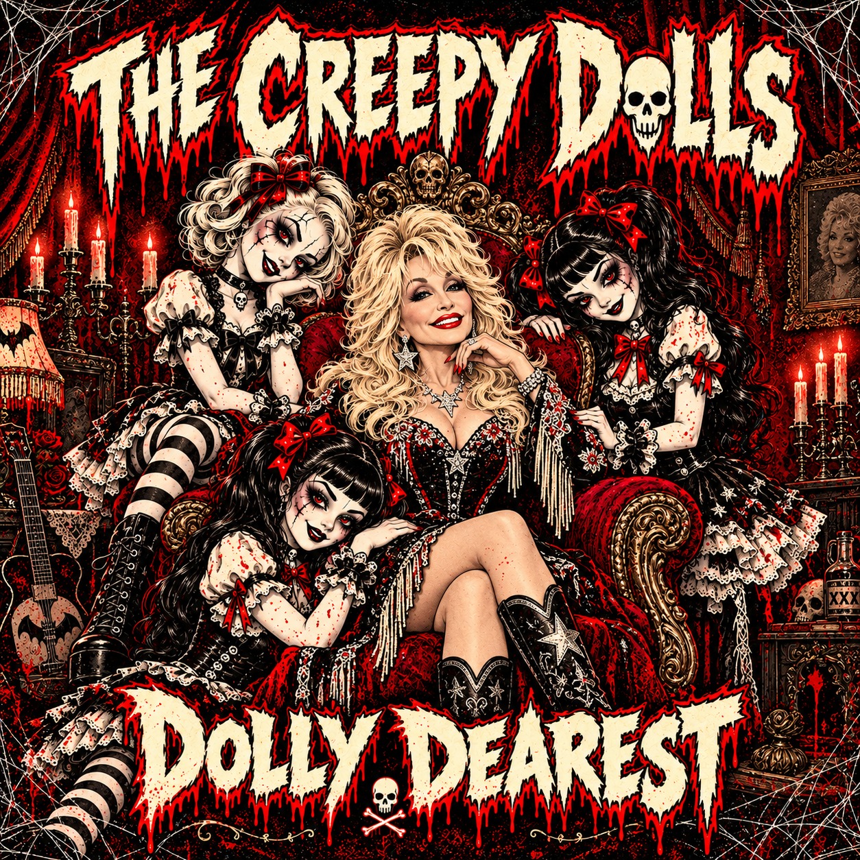 The Creepy Dolls - Dolly Dearest artwork