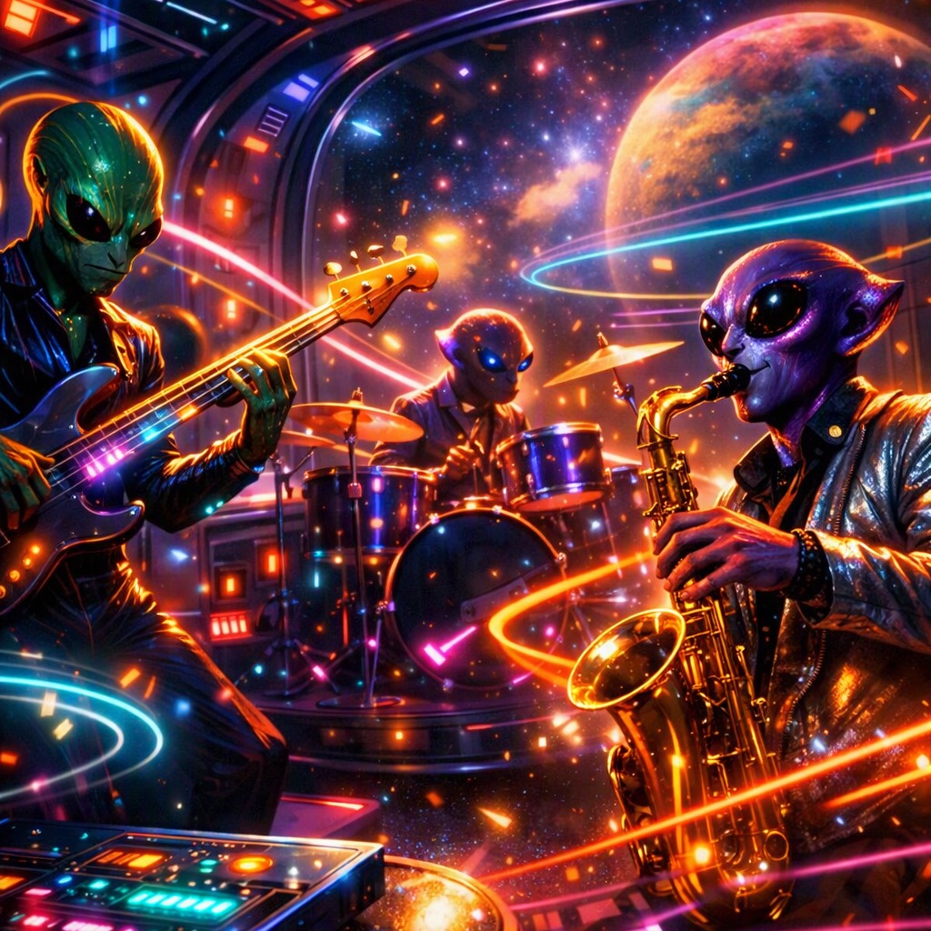 Alien Shuffle artwork