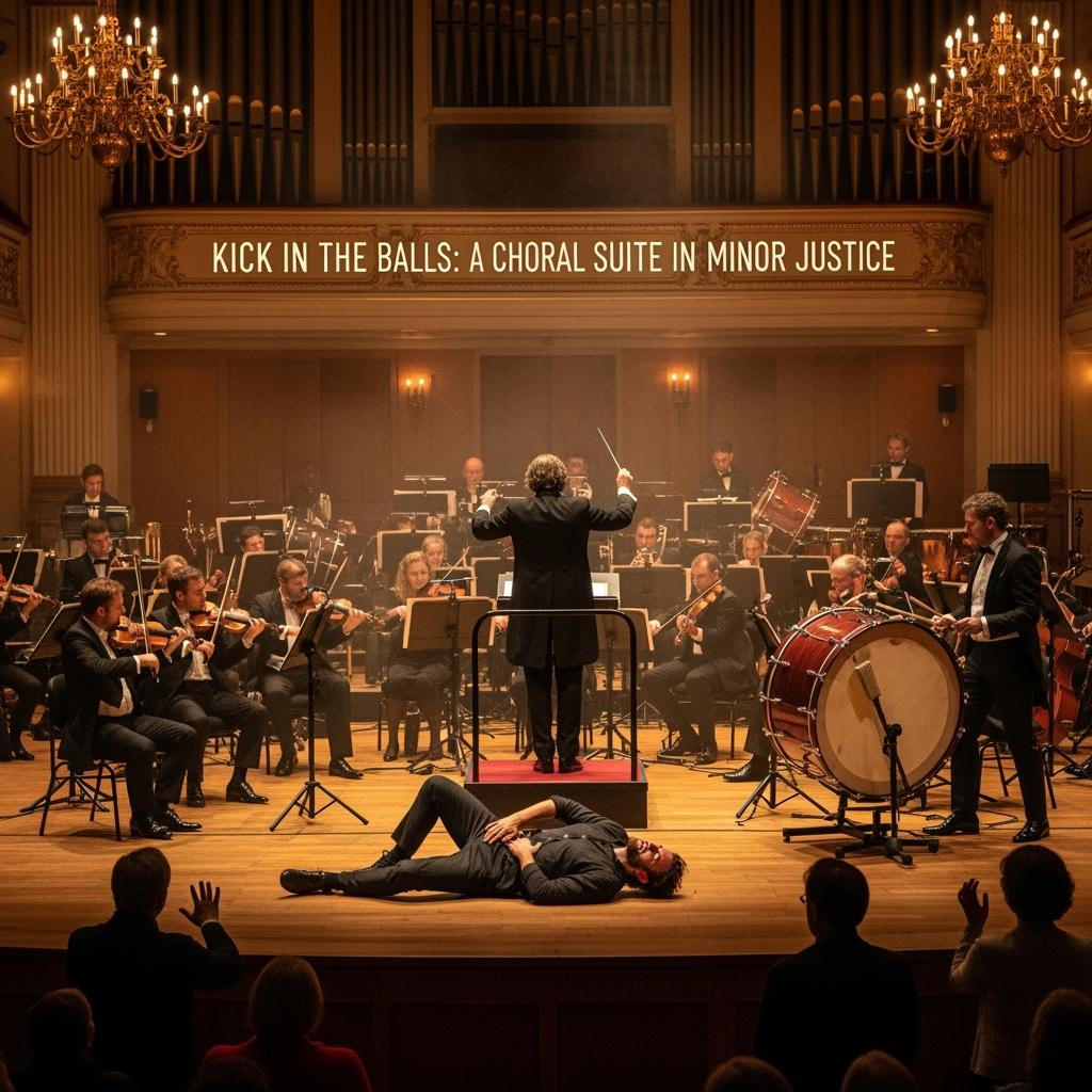 Kick in the Balls: A Choral Suite in Minor Justice