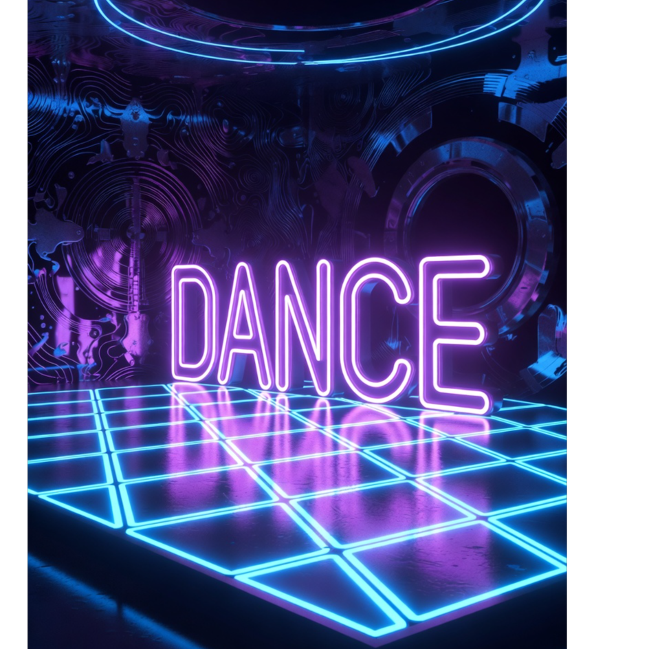Positive dance artwork