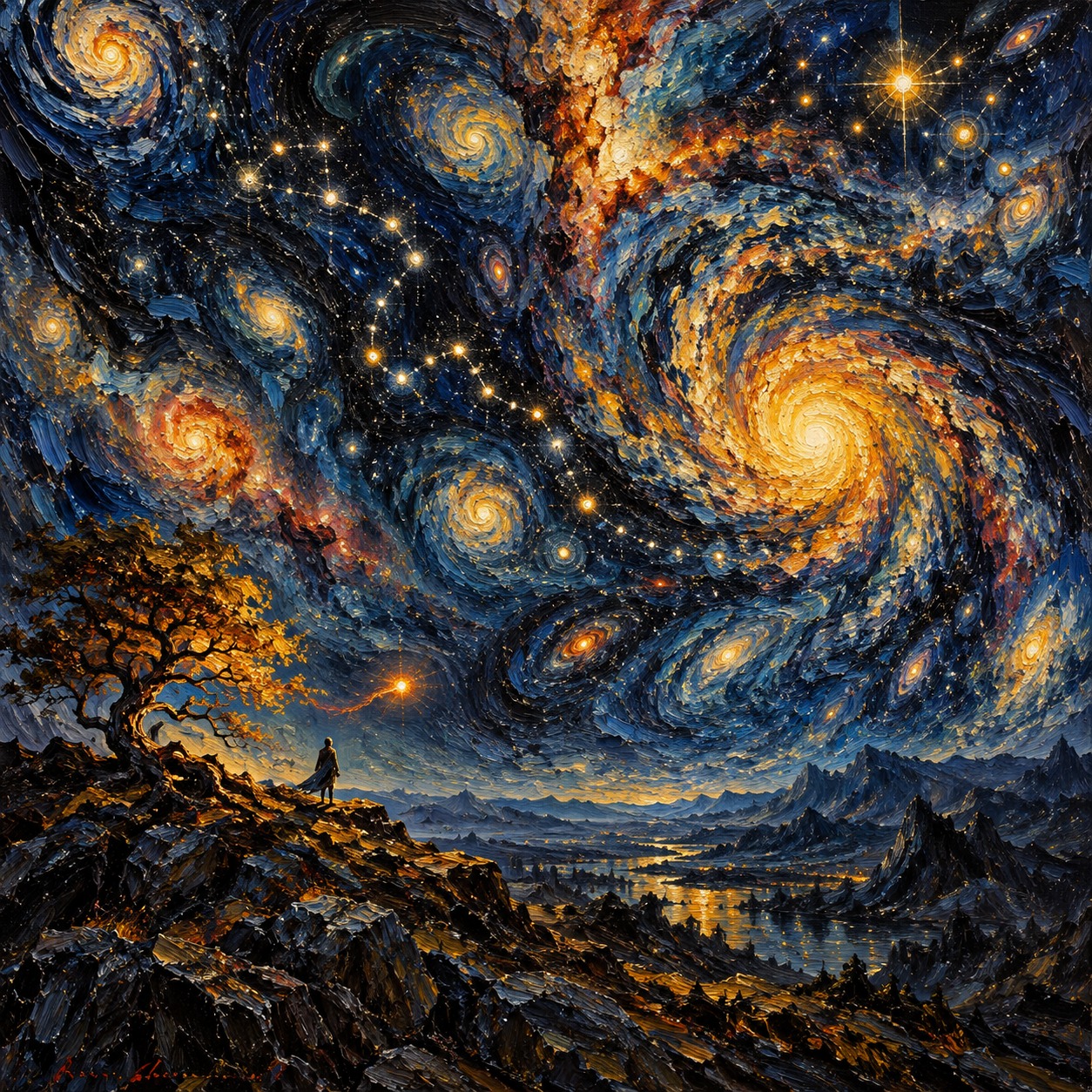 🌌Endless Space⭐/ Remix Challenge N° 2 Fall💫 artwork
