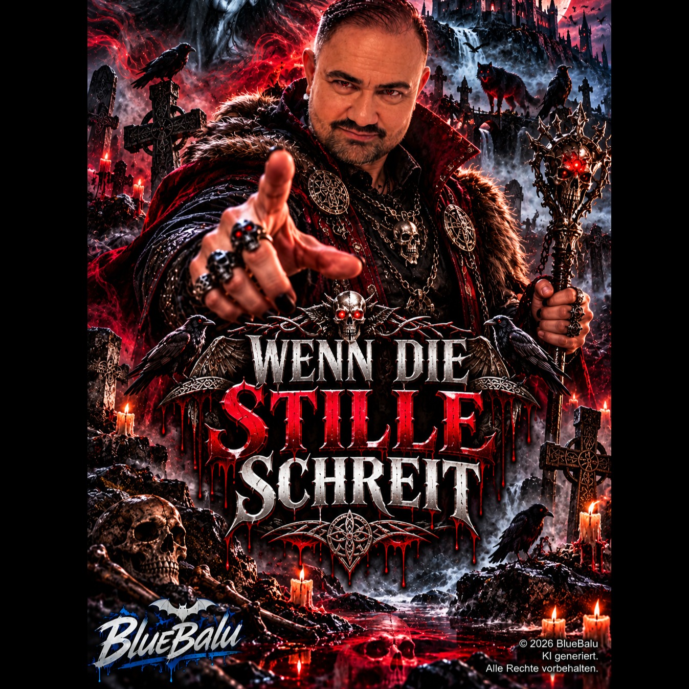 Cover zu Wenn die Stille schreit von Blue Balu