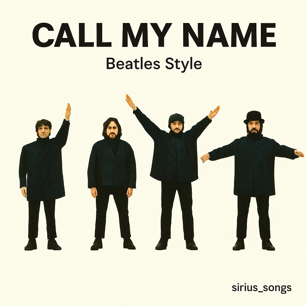 Call My Name🎸   #Beatles Style artwork
