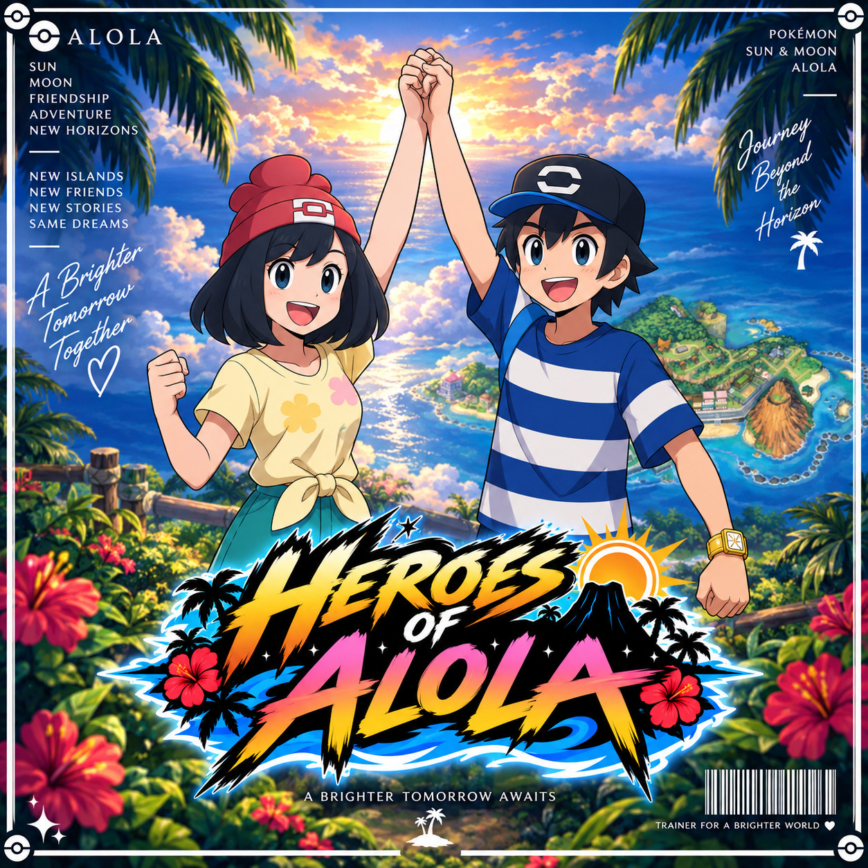 Heros of Alola artwork