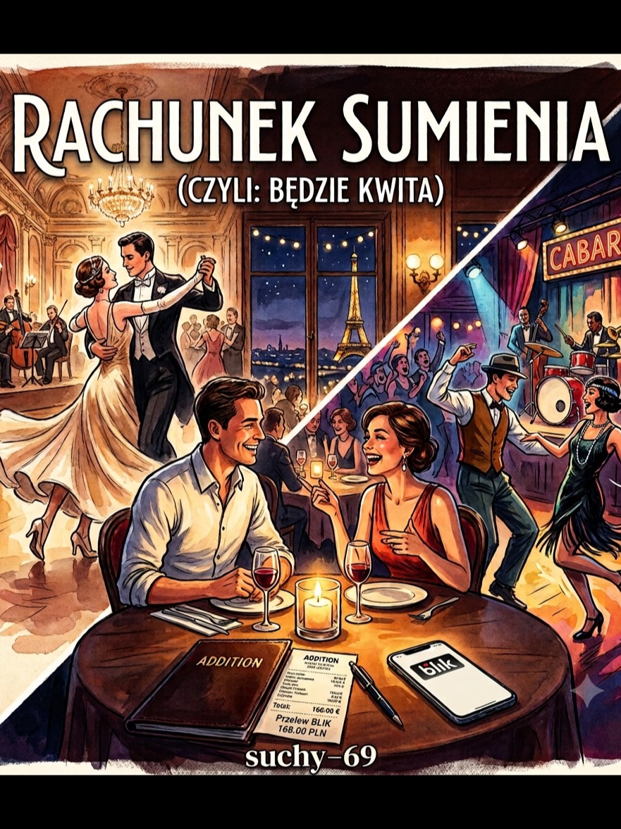​„Rachunek sumienia (czyli: Będzie kwita)” artwork