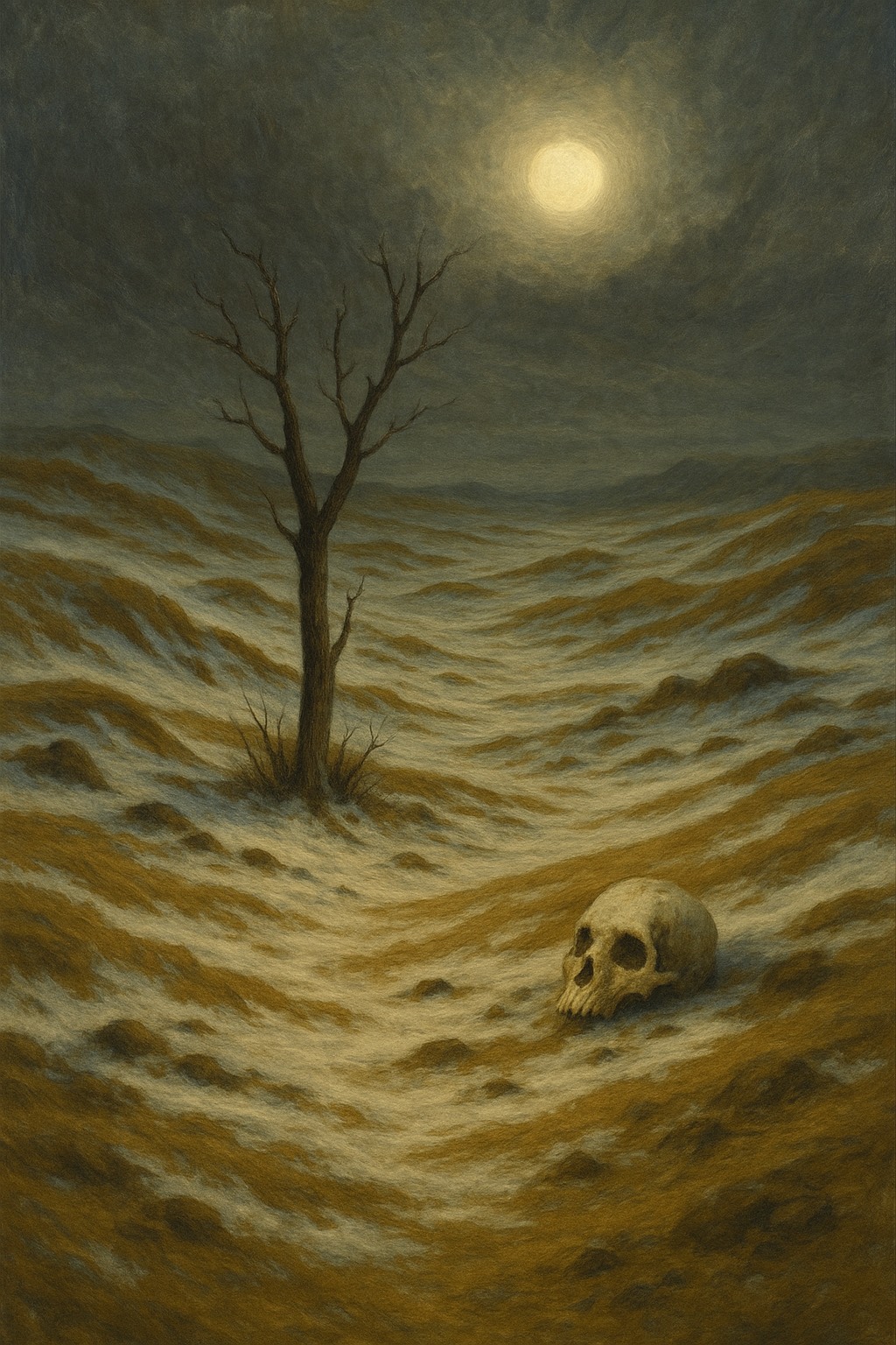 Exanimis Dolor - Winter Sun, Desert Skin artwork