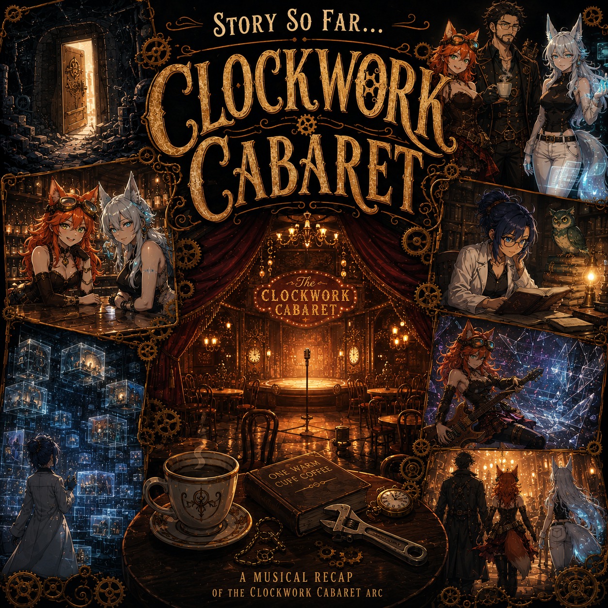 Story So Far... Welcome Home to the Clockwork Cabaret artwork