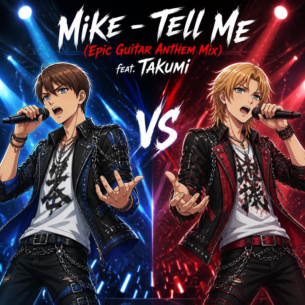 Mike - Tell Me (Epic Guitar Anthem Mix) feat. Takumi artwork