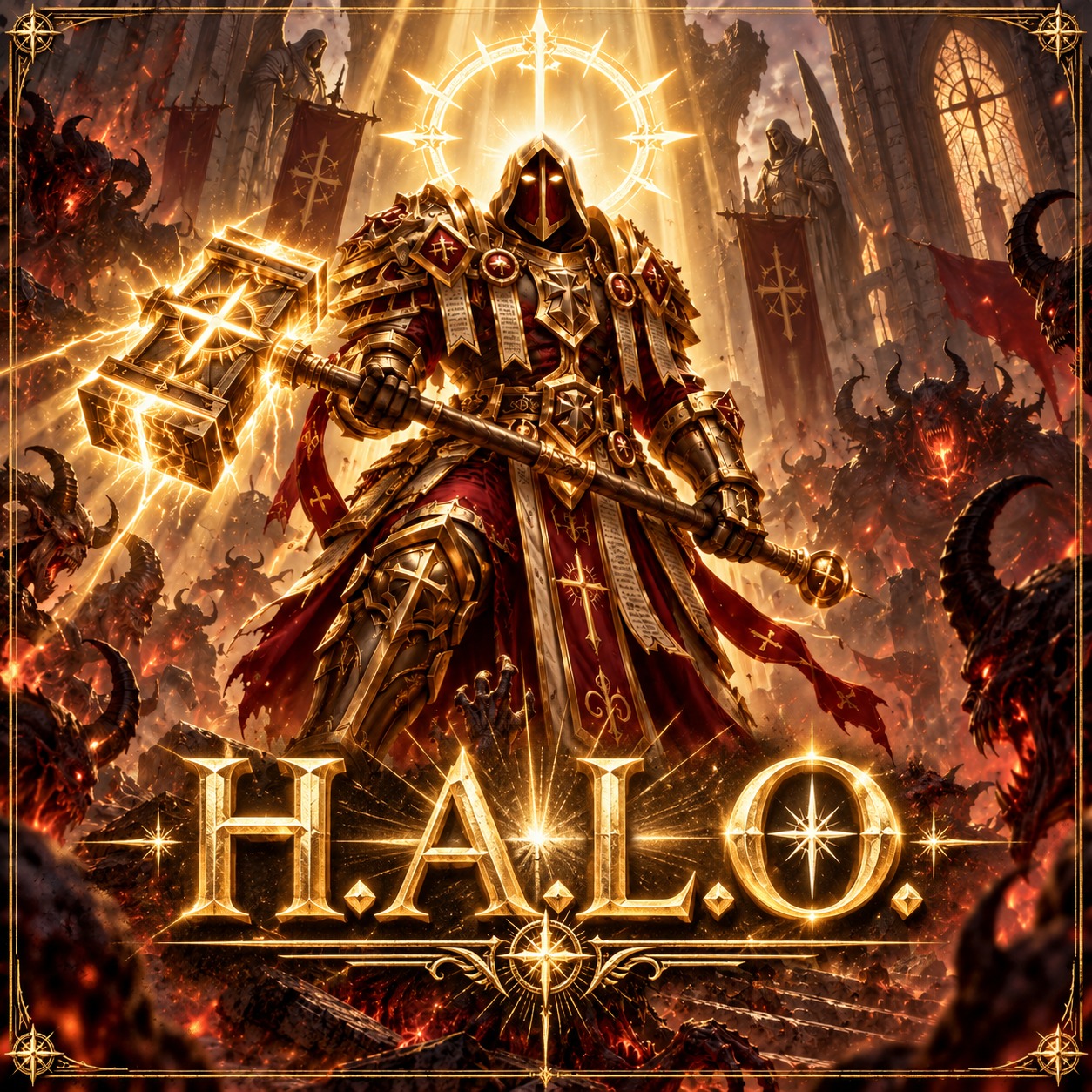 Hold Against Life’s Onslaught artwork