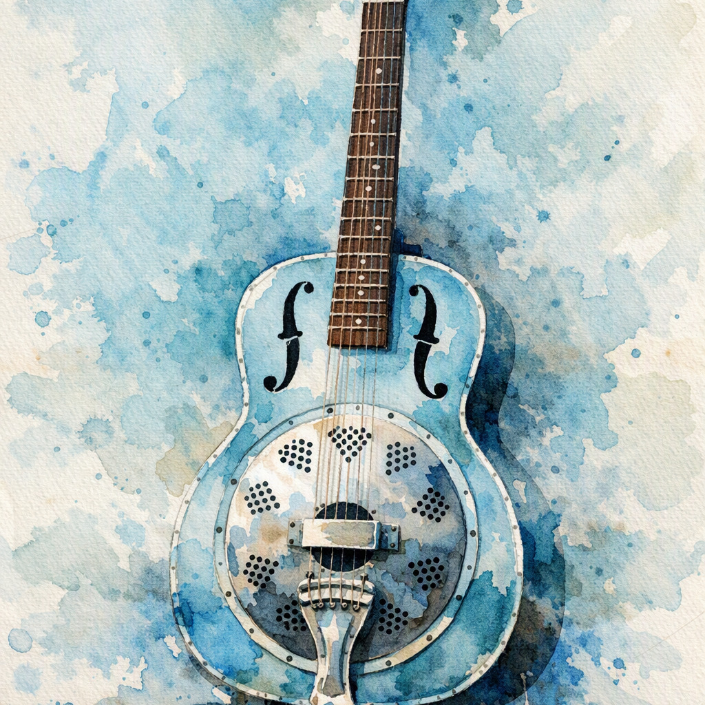 One Blue Funk artwork