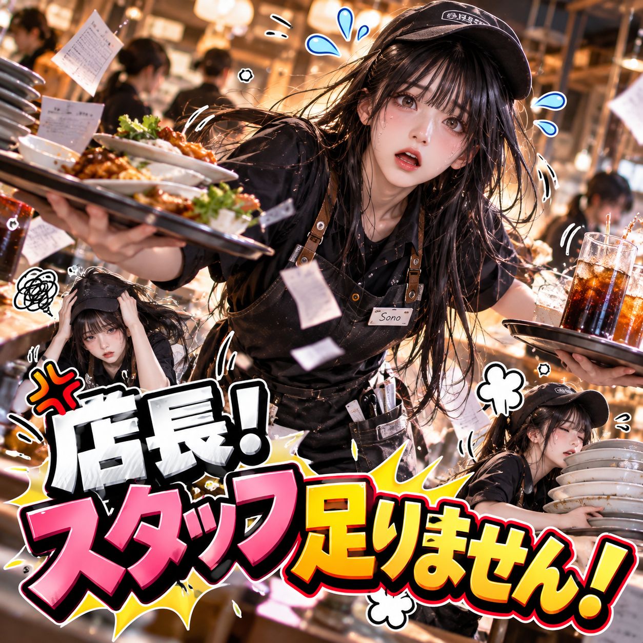 店長！スタッフ足りません！ artwork