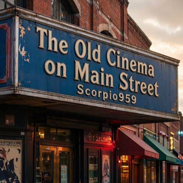 The Old Cinema on Main Street artwork