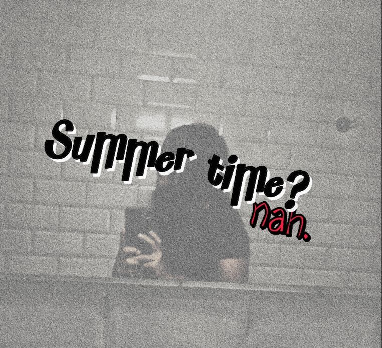 Image for Summer time?