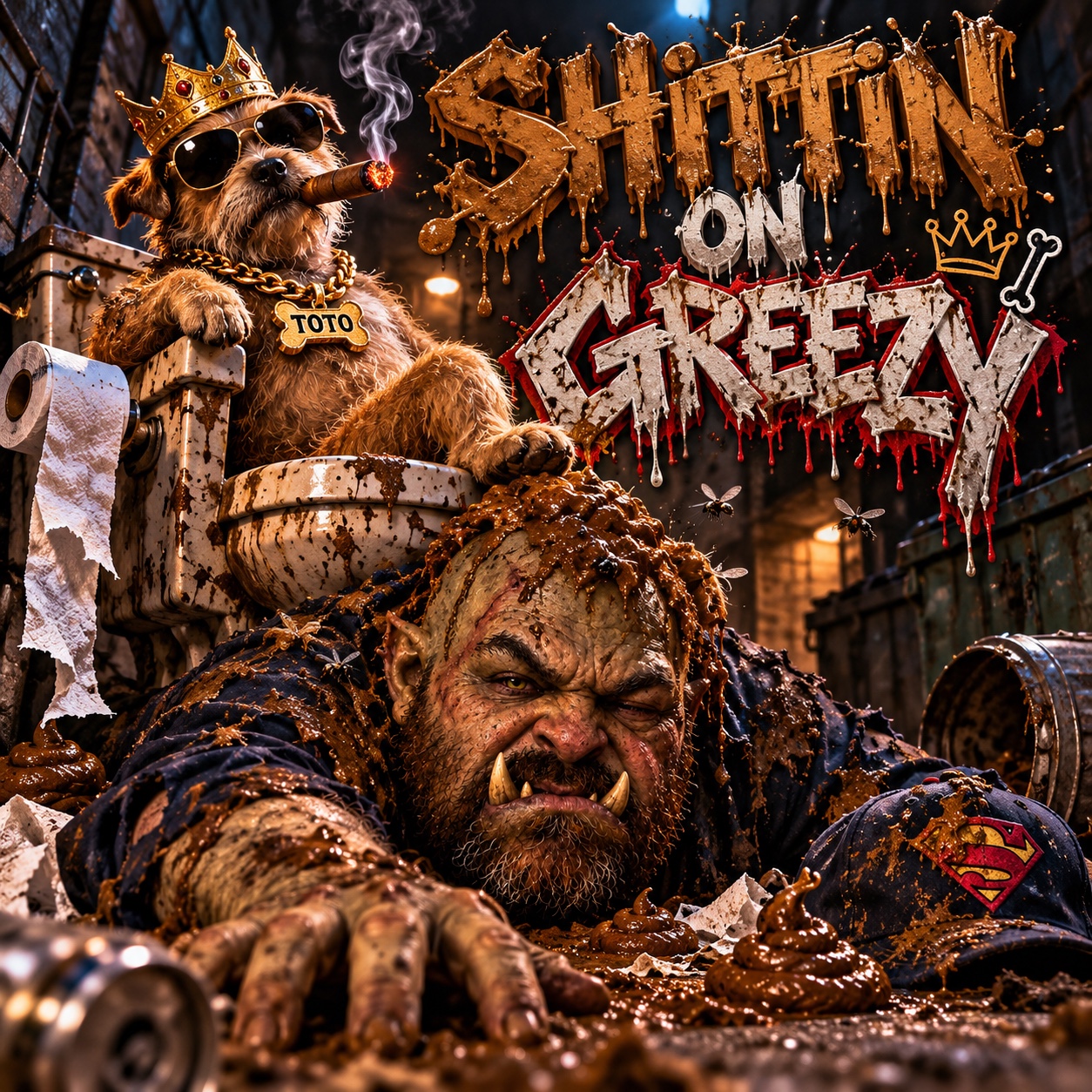 Shittin on Greezy artwork