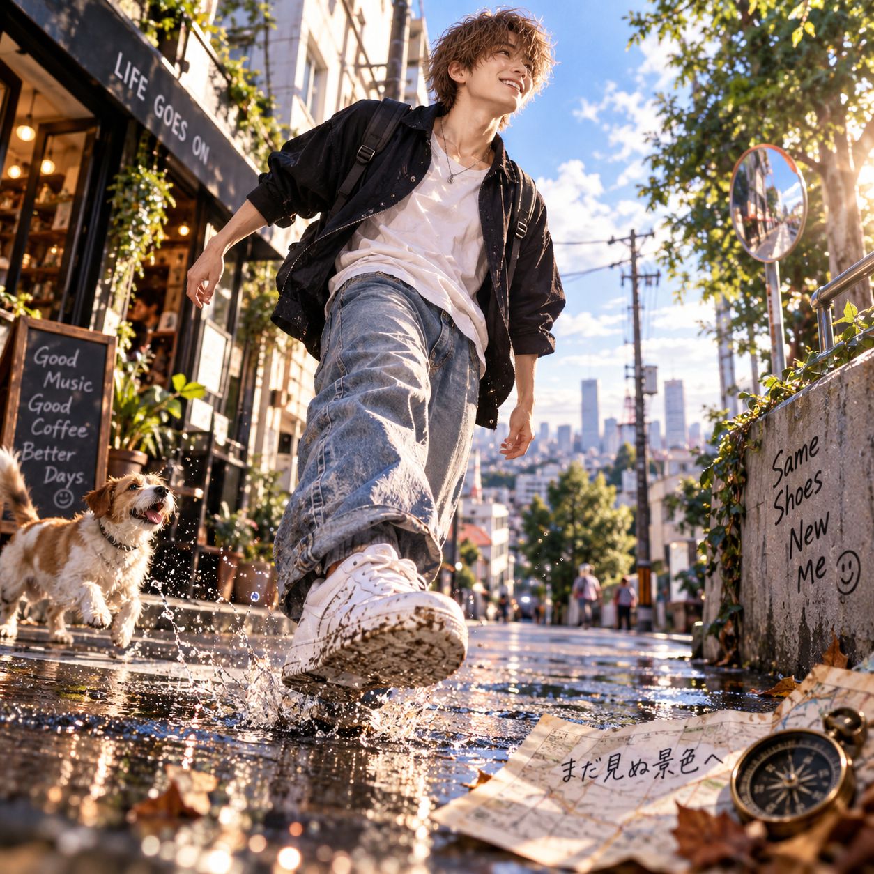 新品の靴を汚しに行こう artwork