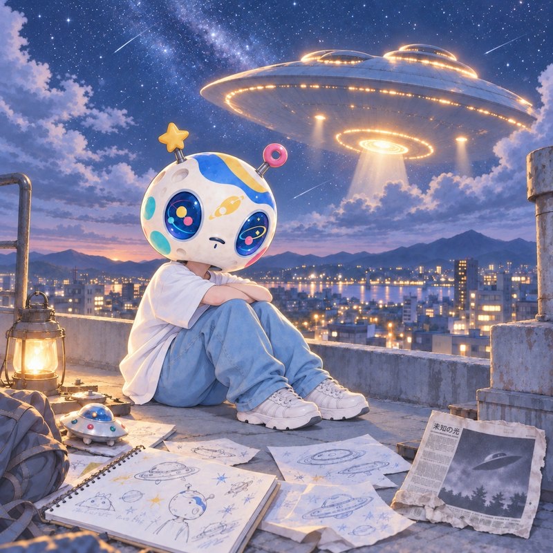 UFOを信じなくなった日 artwork