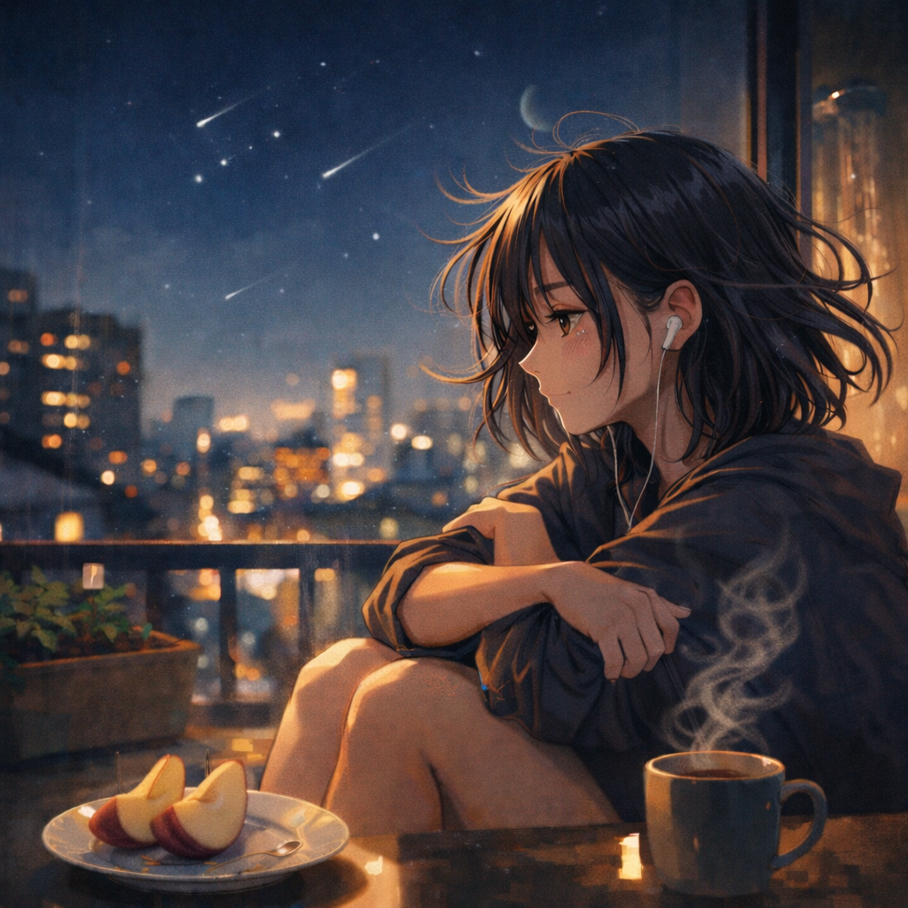 夜、寂しさの中に… artwork