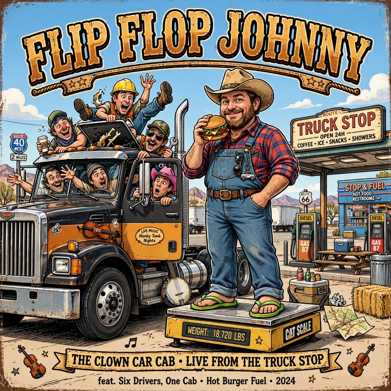 Flip Flop Johnny artwork