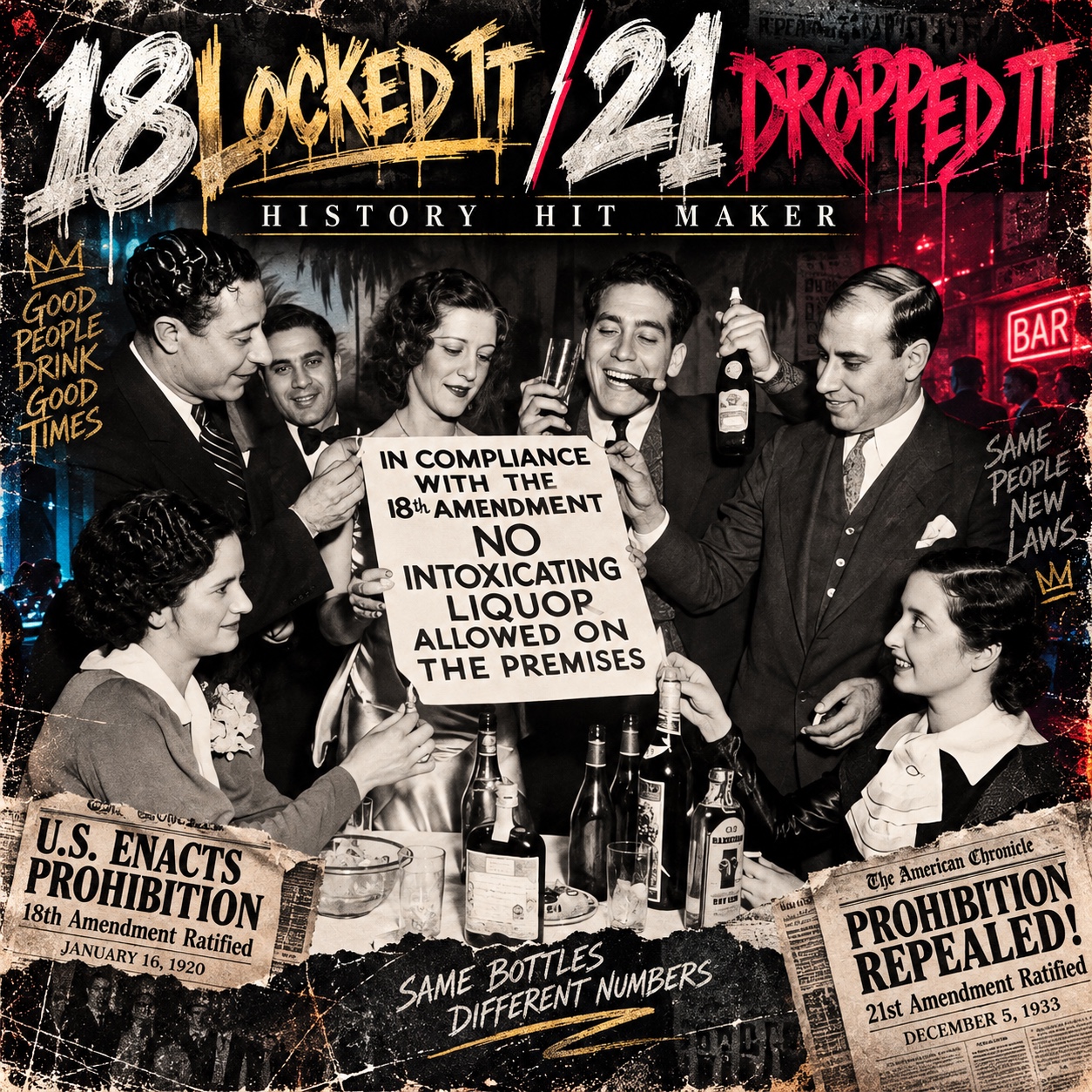 18 Locked It/21 Dropped It artwork