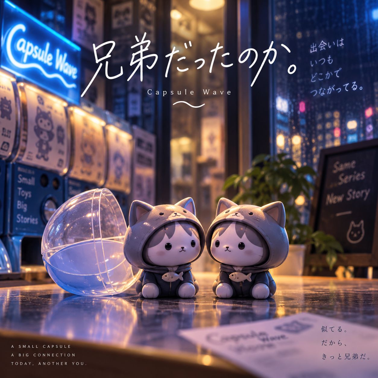 兄弟だったのか。 artwork