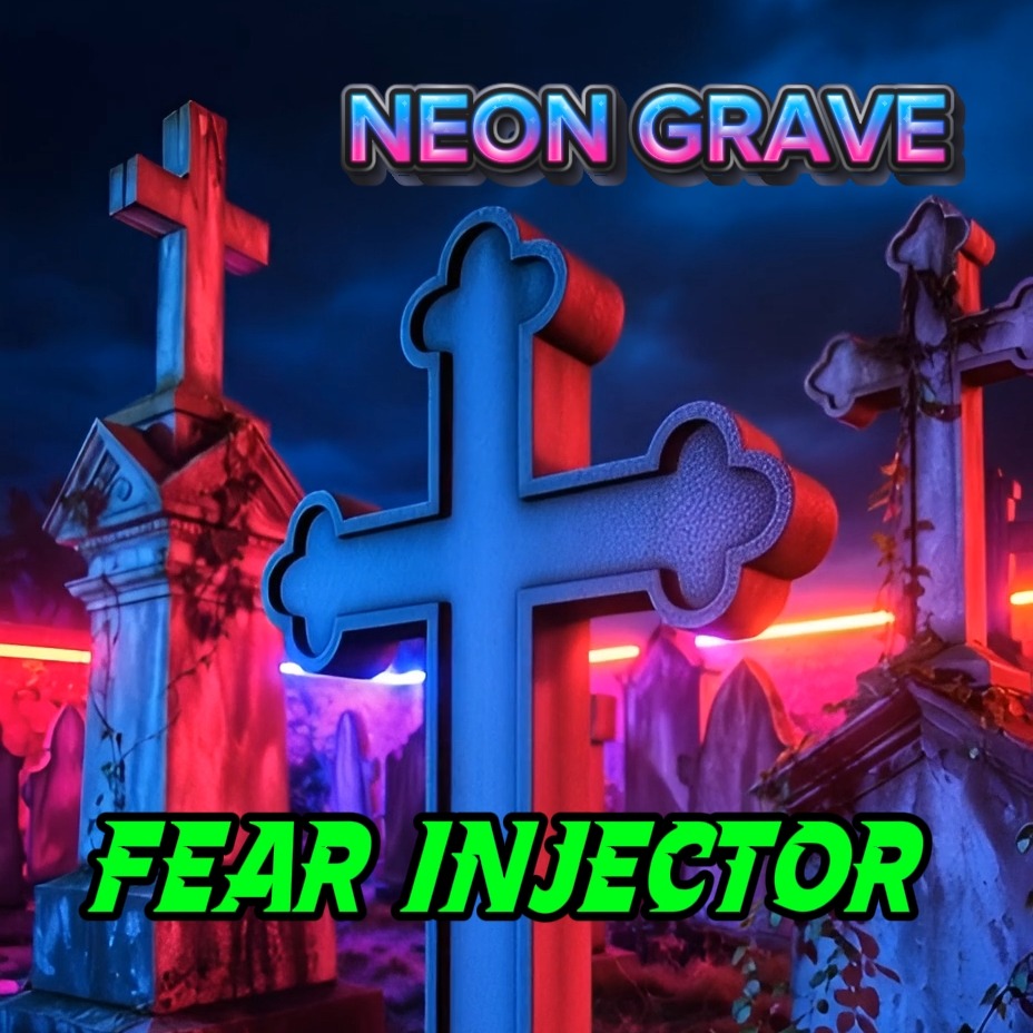 NEON GRAVE ☆ F. I artwork