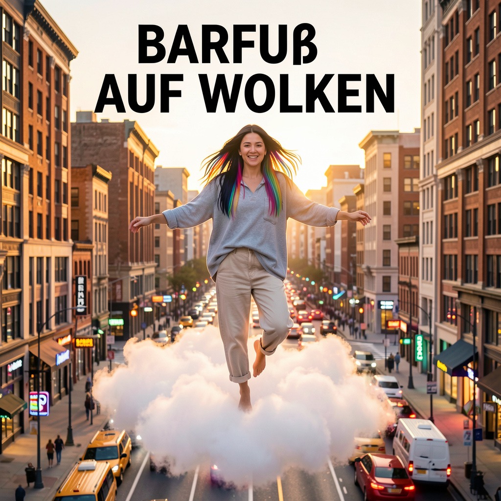 Barfuß auf Wolken artwork