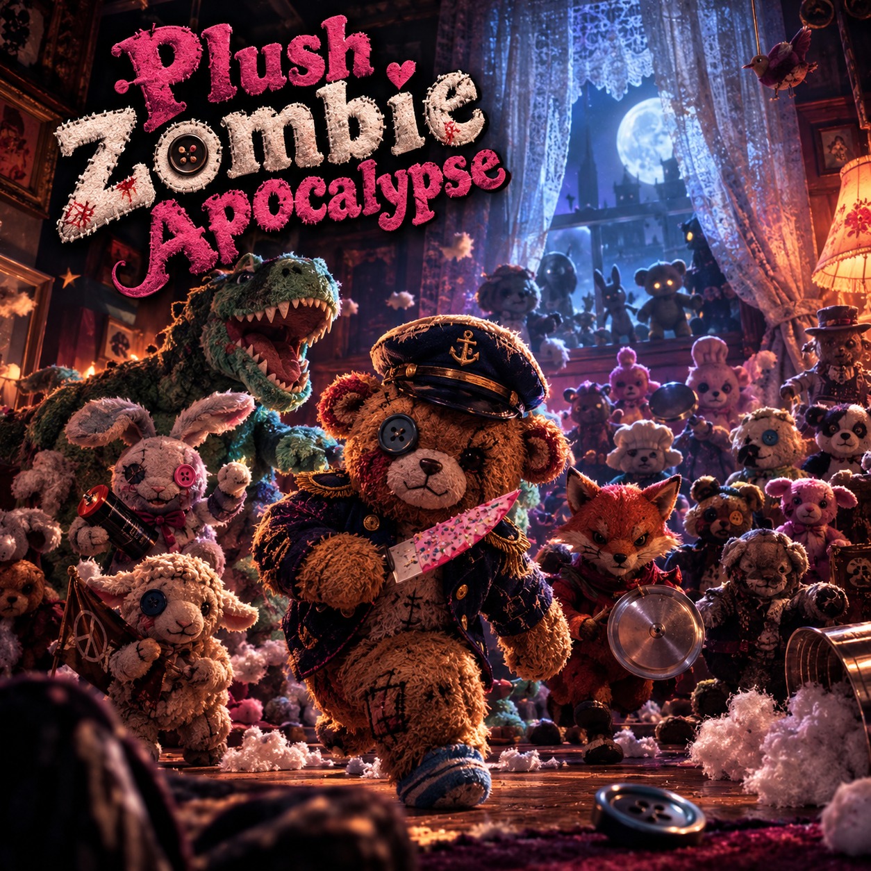 Plush Zombie Apocalypse artwork