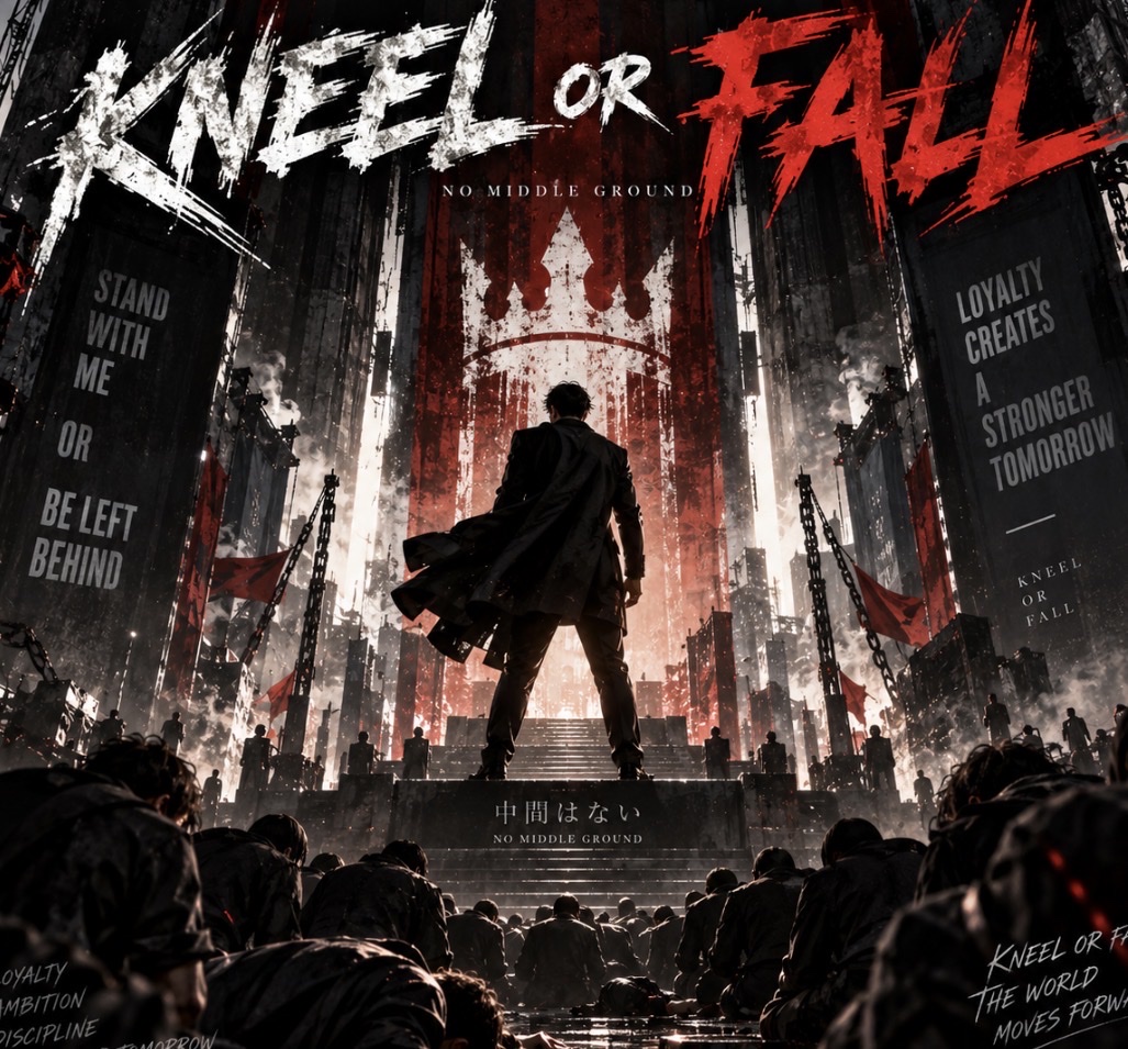 KNEEL OR FAL artwork