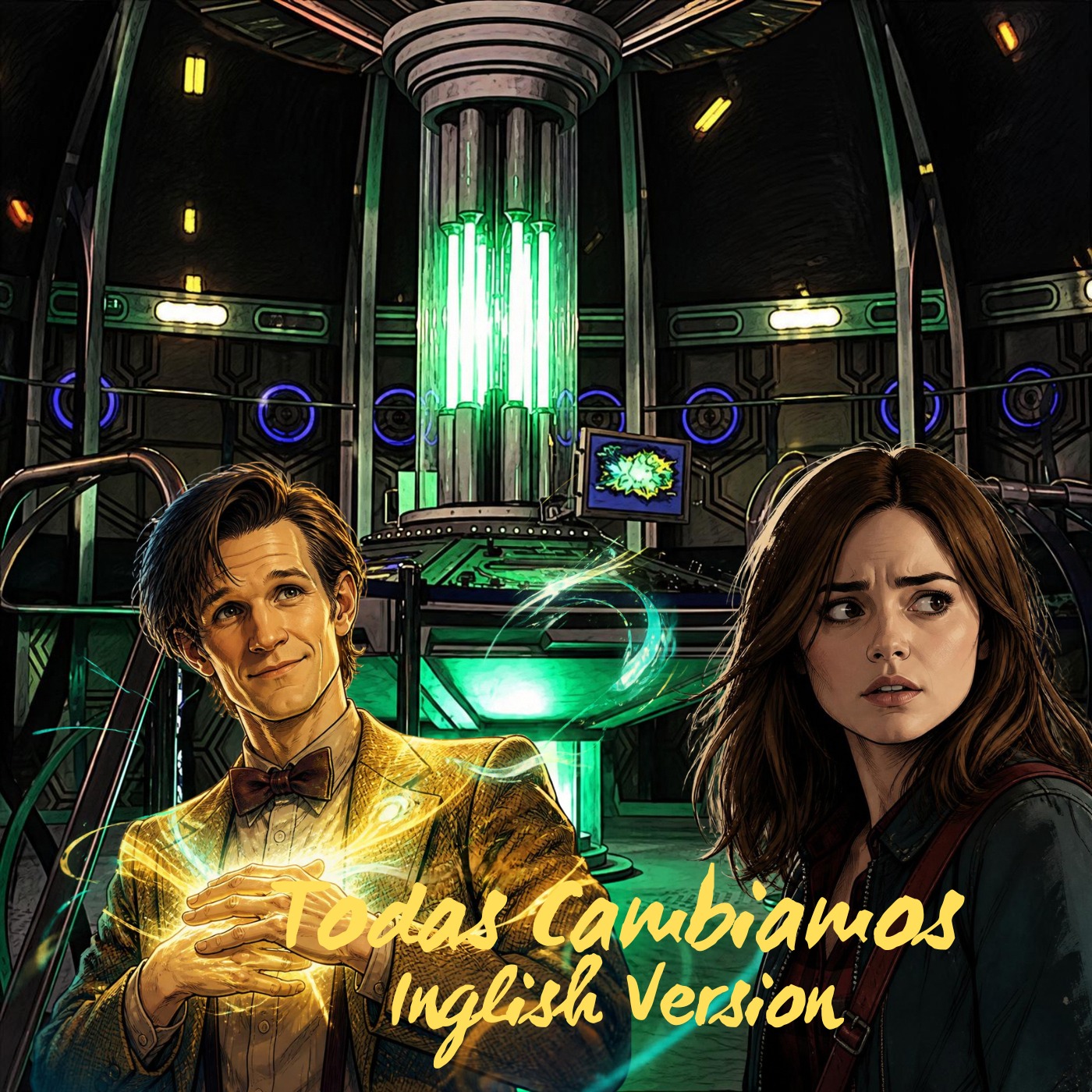 Todos cambiamos (Regeneración 11º al 12º Doctor) (Remaster) Enghish version artwork