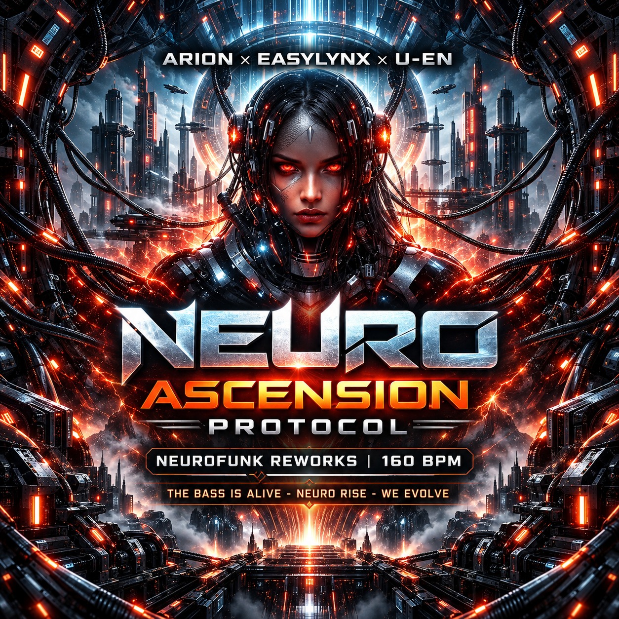 Neuro Ascension Protocol - Arion x EasyLynx x U-EN | Neurofunk | Drum and Bass artwork