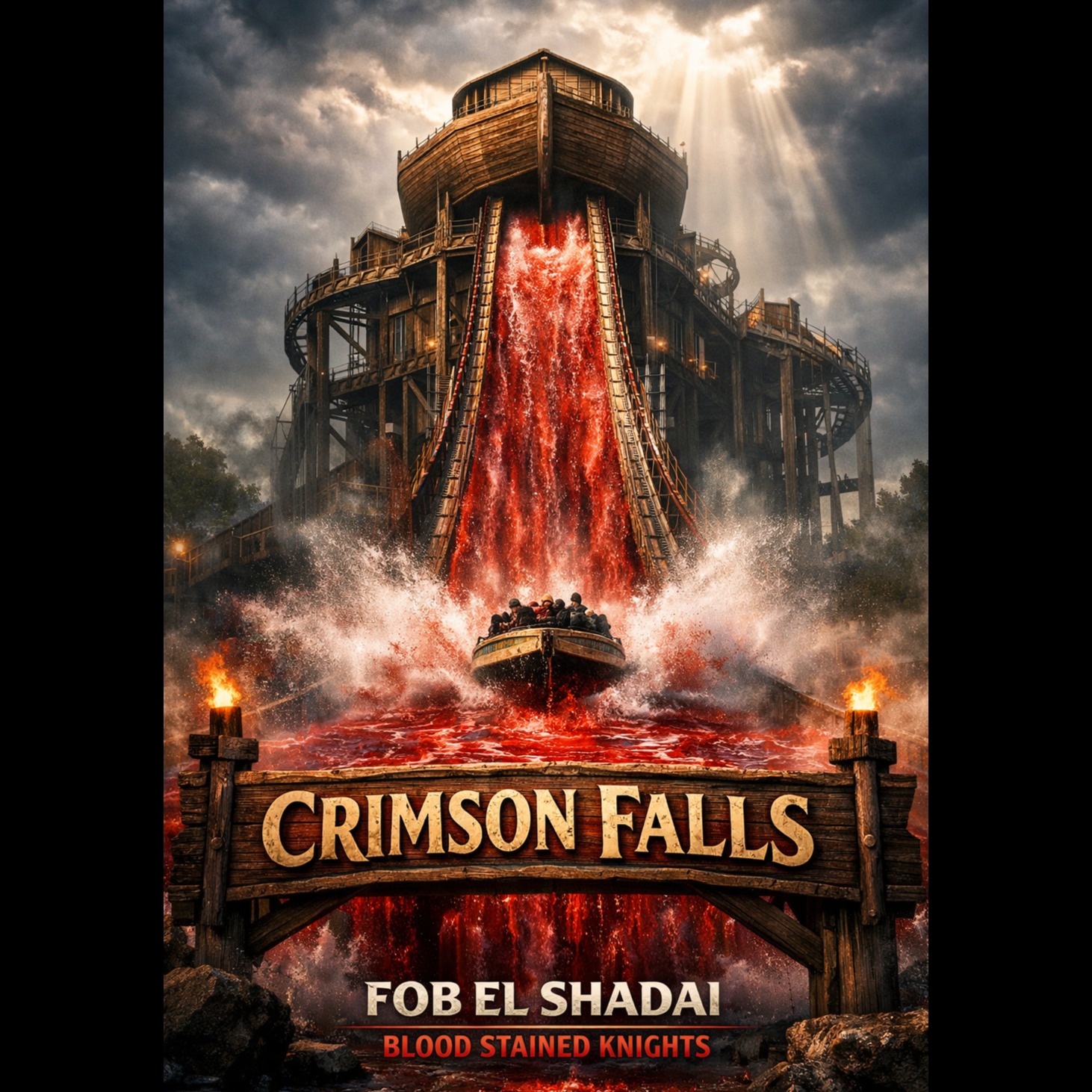 CRIMSON FALLS artwork