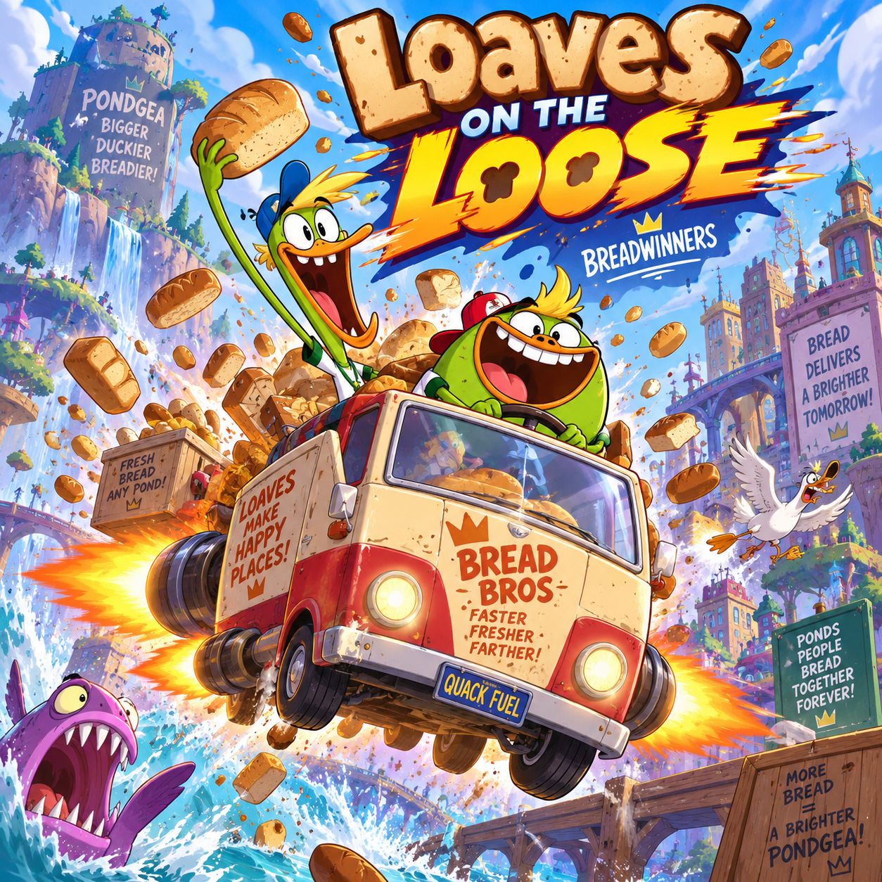 Loaves on the Loose artwork