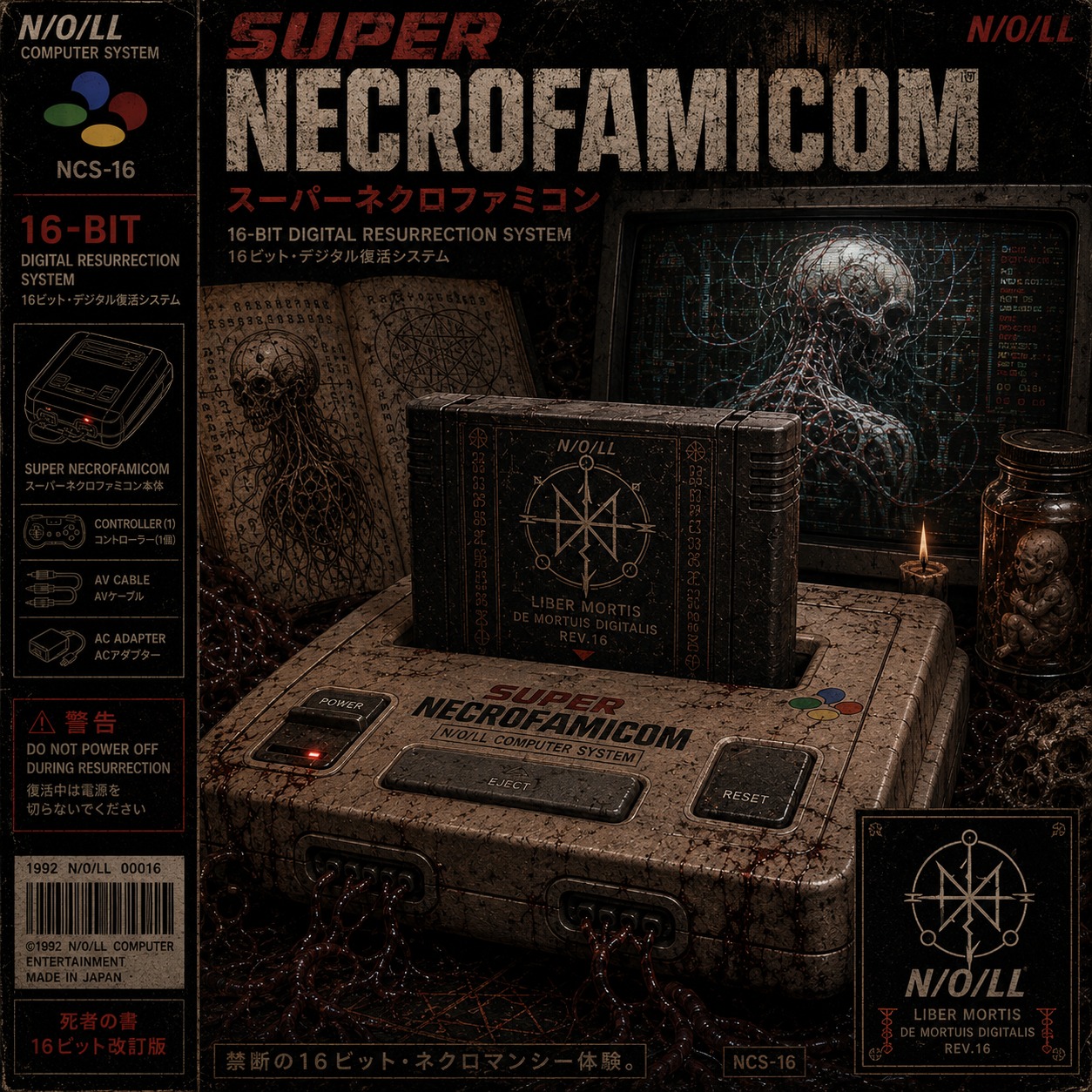 SUPER NECROFAMICOM artwork