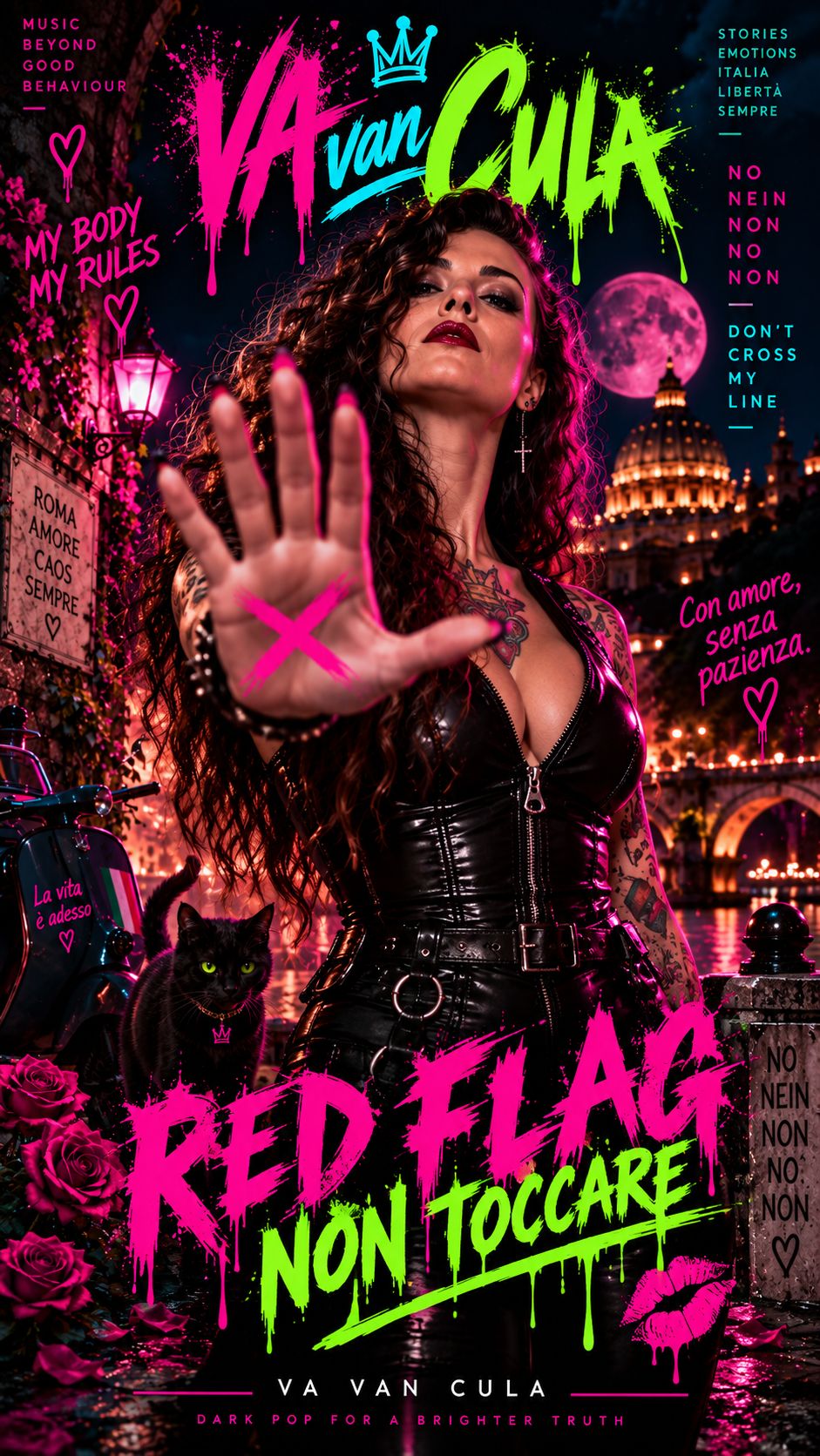 VA VAN CULA - RED FLAG / NON TOCCARE artwork