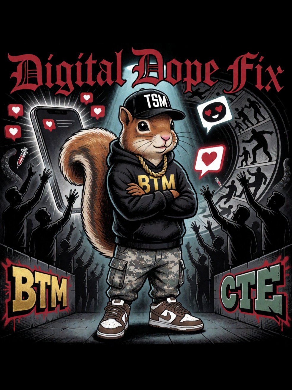 Digital Dope Fix (Squirrel Master) artwork