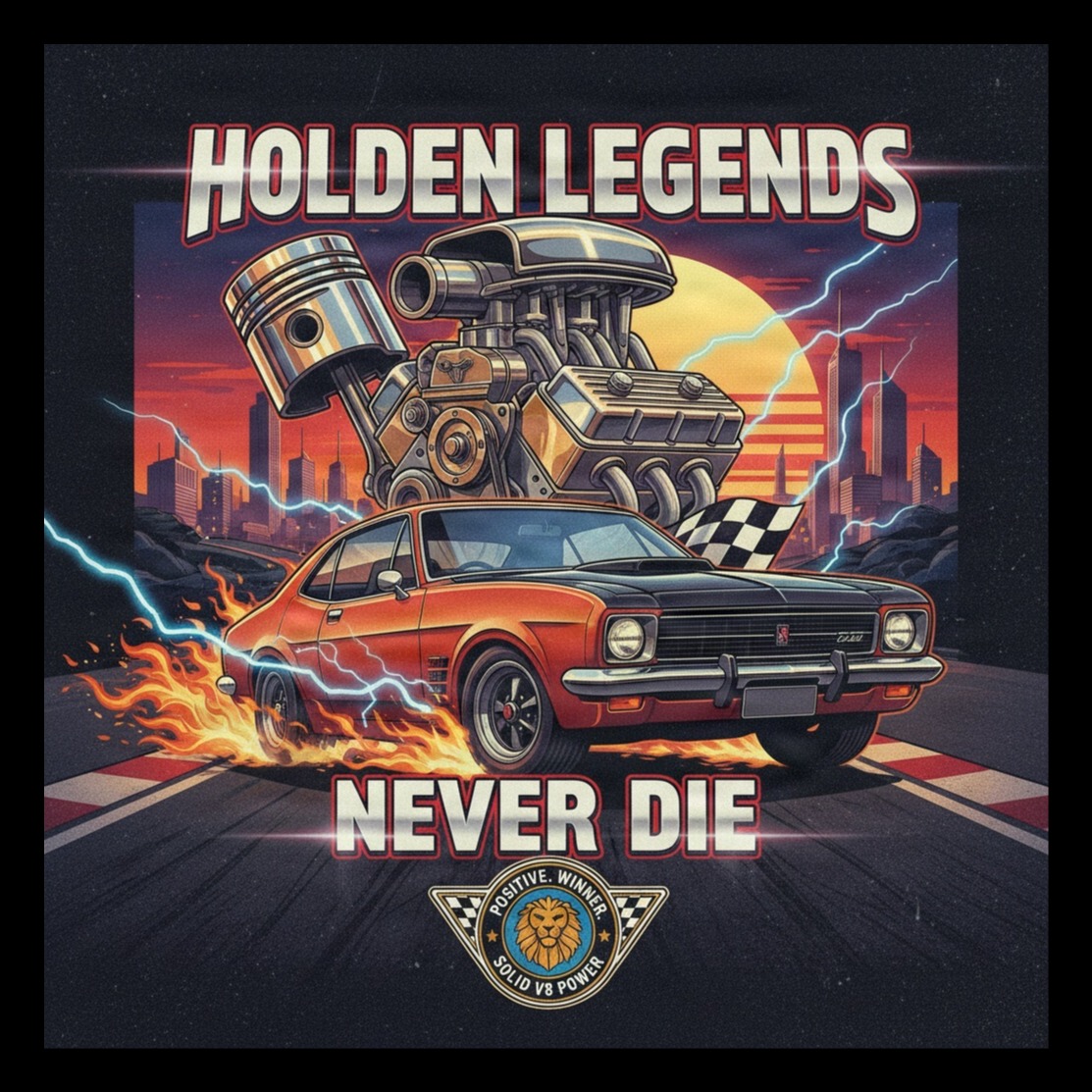 Holden Legends Never Die (Positive, Winner, Solid V8 Power Remix) artwork