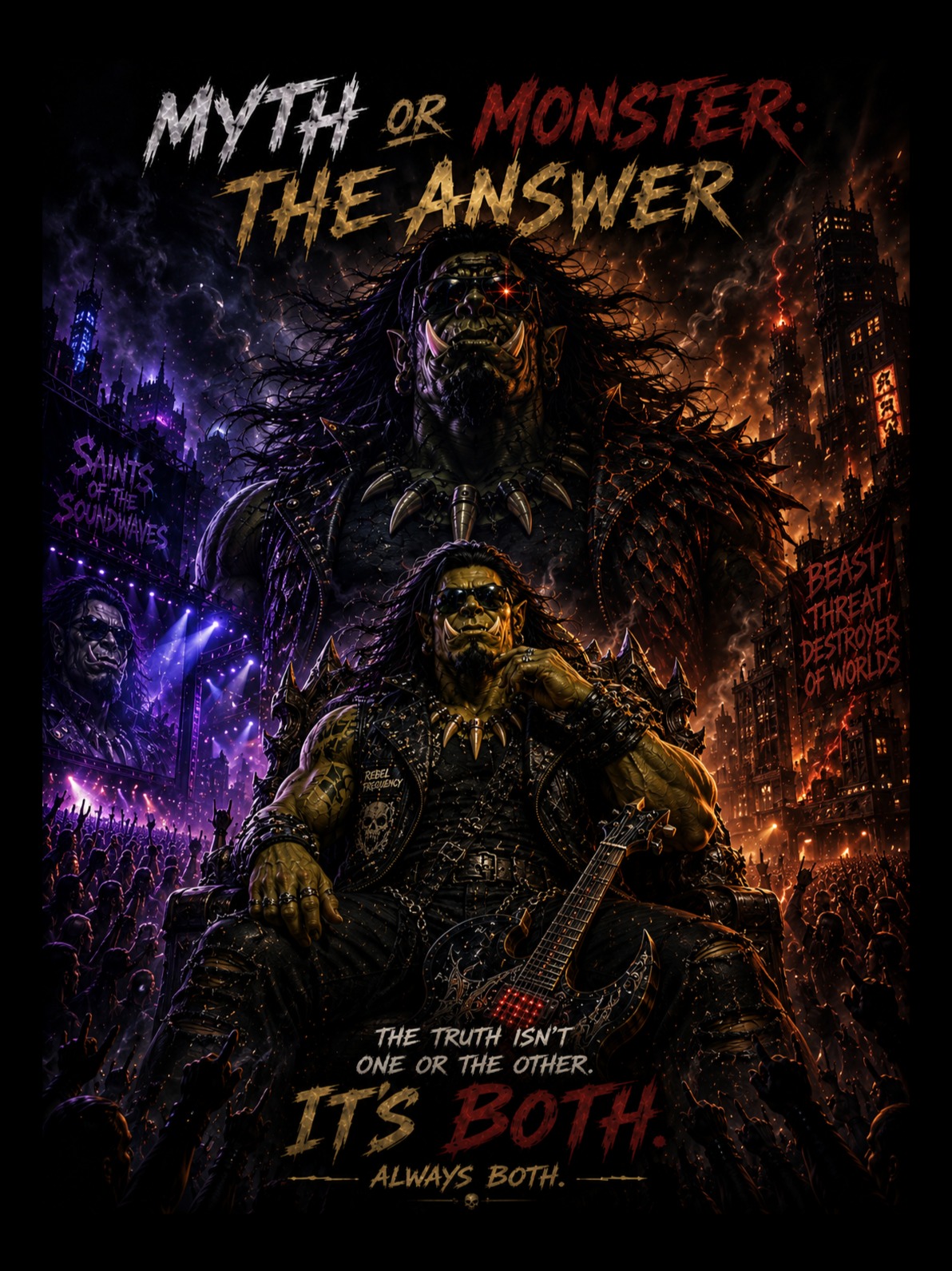 Myth or Monster : Part 2 : The Answer artwork