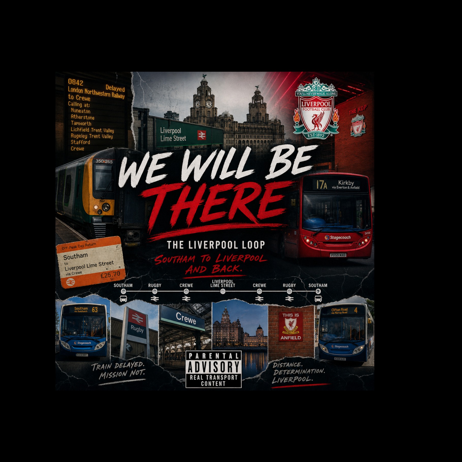 WE WILL BE THERE – The Liverpool Loop artwork