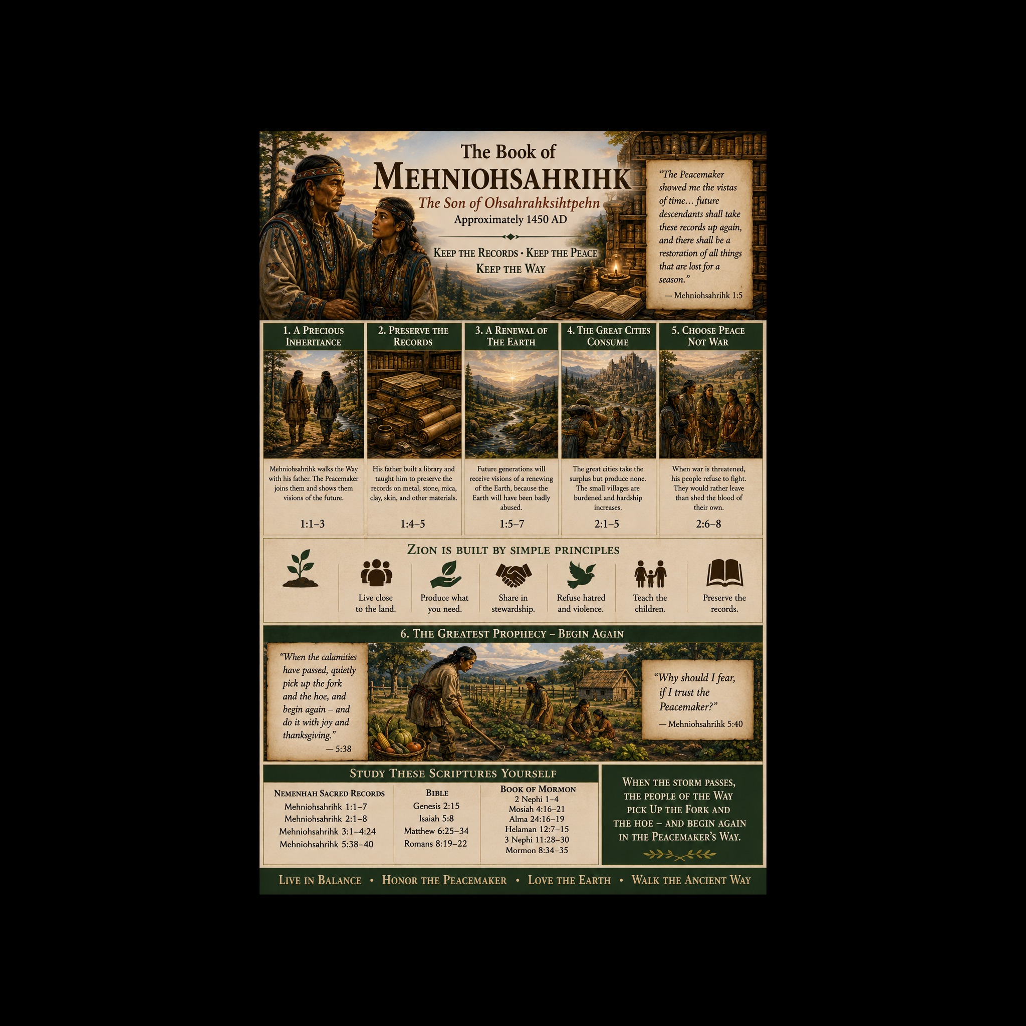 The Book of Mehniohsahrihk artwork