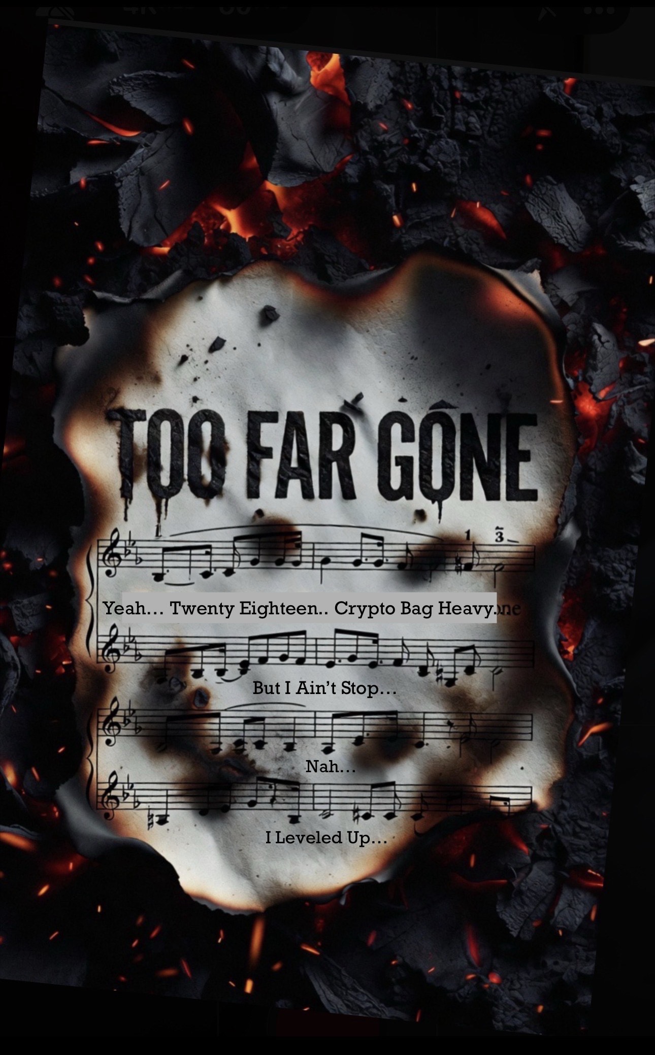Too Far Gone artwork