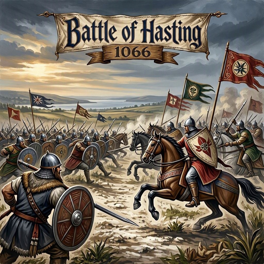 The Battle of Hastings artwork