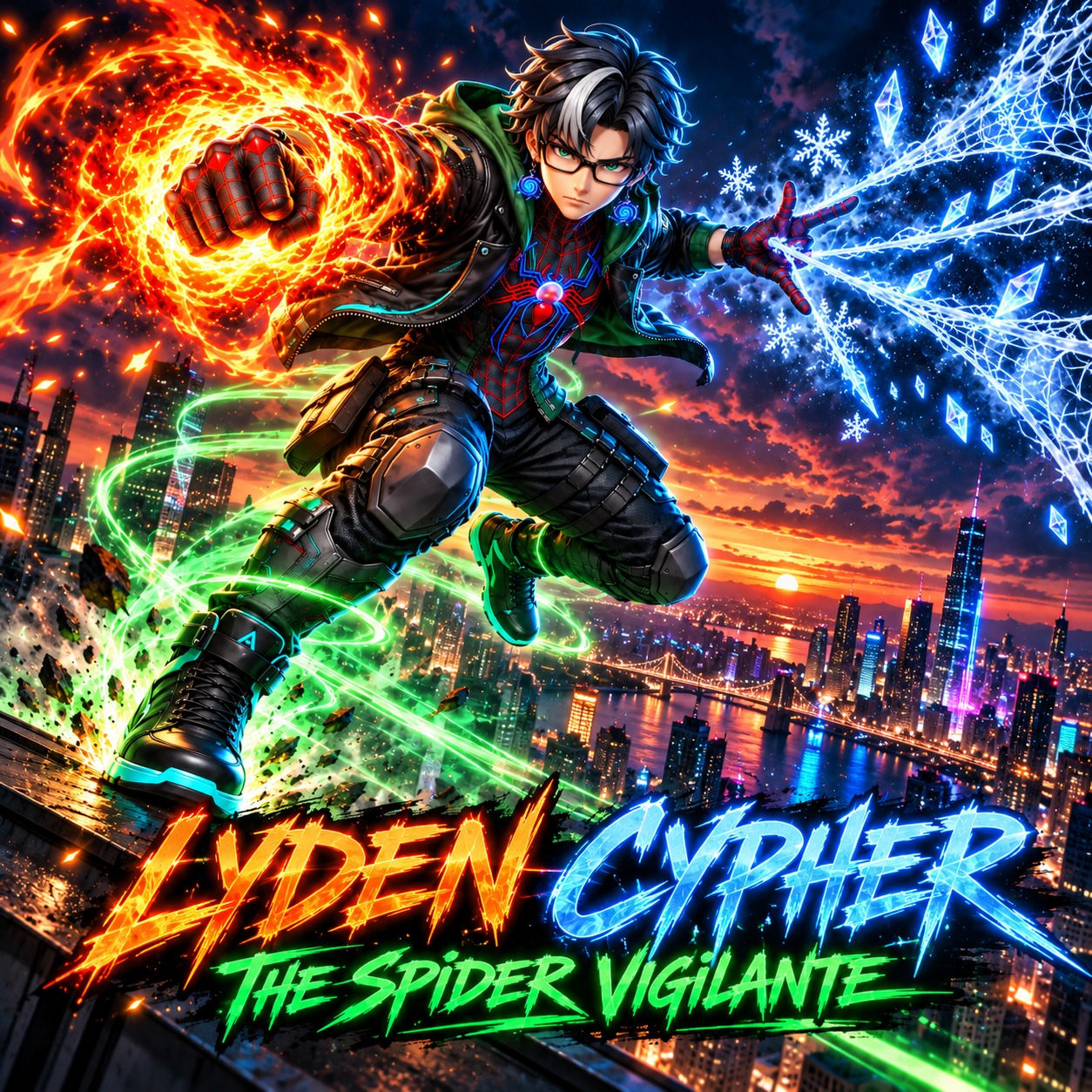 Lyden Cypher — The Spider Vigilante (Remake) artwork